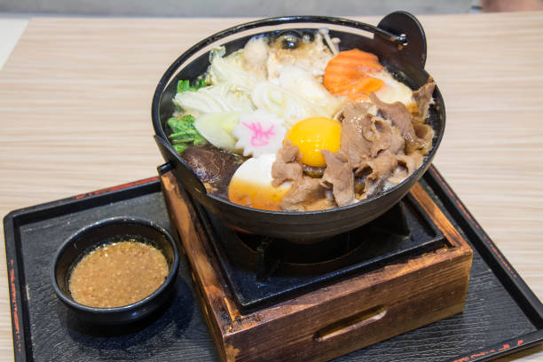 istock Shabu shabu , japanese food 644409176