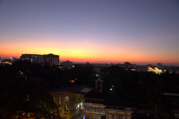 istock Sunset view of Mangalore City 644445286