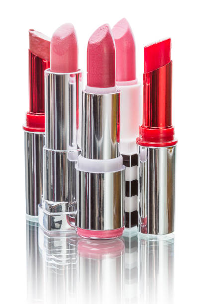 istock Five kinds of red lipstick 644530412
