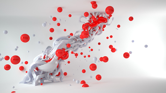 3d Abstract Scene 3d Abstract Scene Stock Photo - Download Image Now - Abstract, Abstract ...
