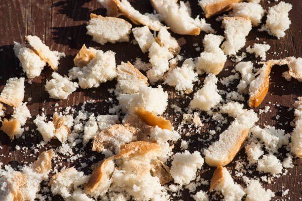 istock Breadcrumbs and pieces of bread 644532162