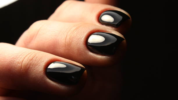 istock manicure, design brown cat's eye 644544380