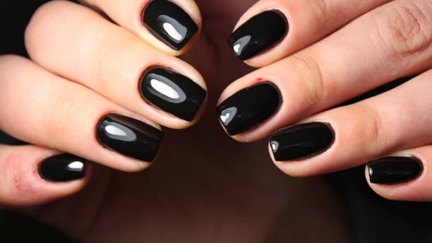 istock manicure, design brown cat's eye 644545290