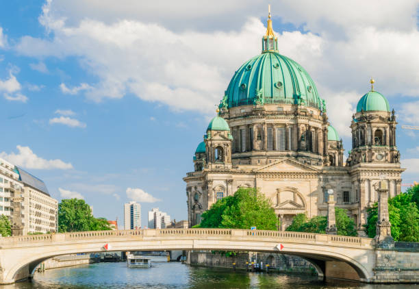 istock Berlin Cathedral at famous Museum Island, Germany 644569976