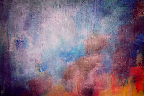 istock colorful abstract painting background or texture 644606618