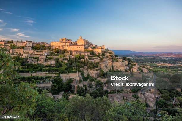 Famous Old Village Gordes In Provence France Stock Photo - Download Image Now - France, Provence-Alpes-Cote d'Azur, Tourism