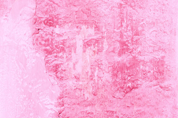 istock Wall fragment with scratches and cracks 644697104