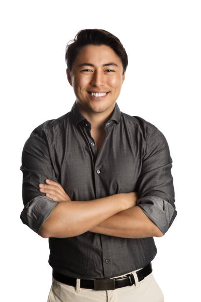 istock Attractive man with toothy smile 644779172