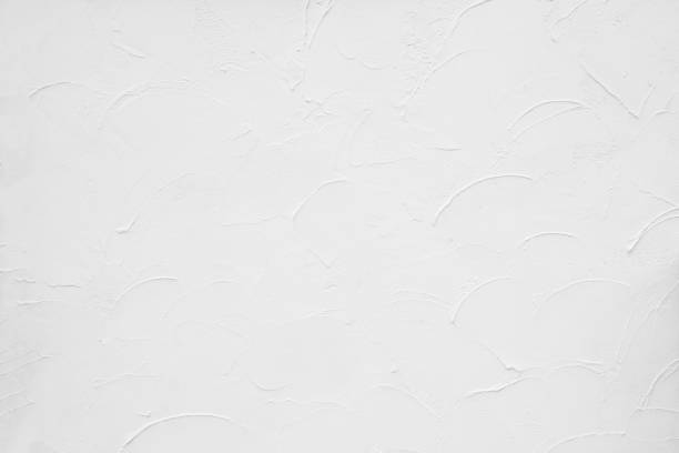 istock Texture and background of white concrete wall. 644803498