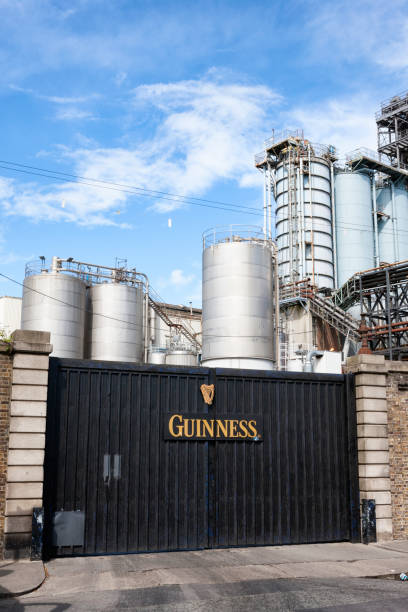 Dublin, Ireland - May 22, 2016. The St. James's Gate Guinness Brewery in Dublin the capital of Ireland. This is the original area of the Guinness Brewery dating back to 1759.