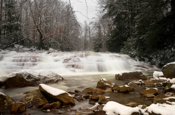 istock Waterfall on Muddy Creek near Albright WV 644858664