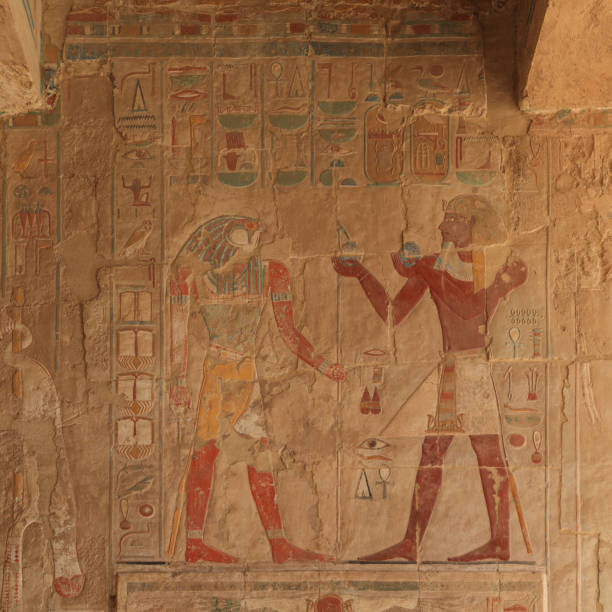 istock Mural at the Ramasseum, West Bank, Egypt 644911150