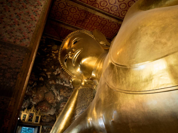 istock Reclining Buddha (Sleep Buddha) Wat Pho Temple in Bangkok ,Thailand 644925852