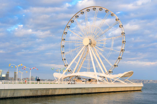 istock Baku ferris wheel, Baky eye 644948046