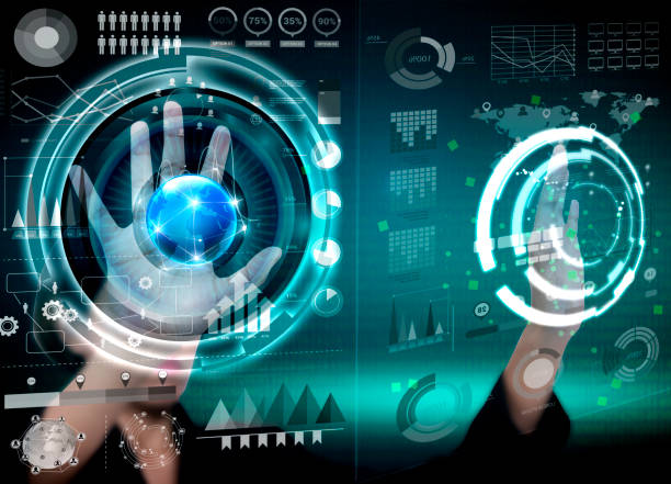 istock Businesswomen touching financial analysis graph with key performance indicators 644952338
