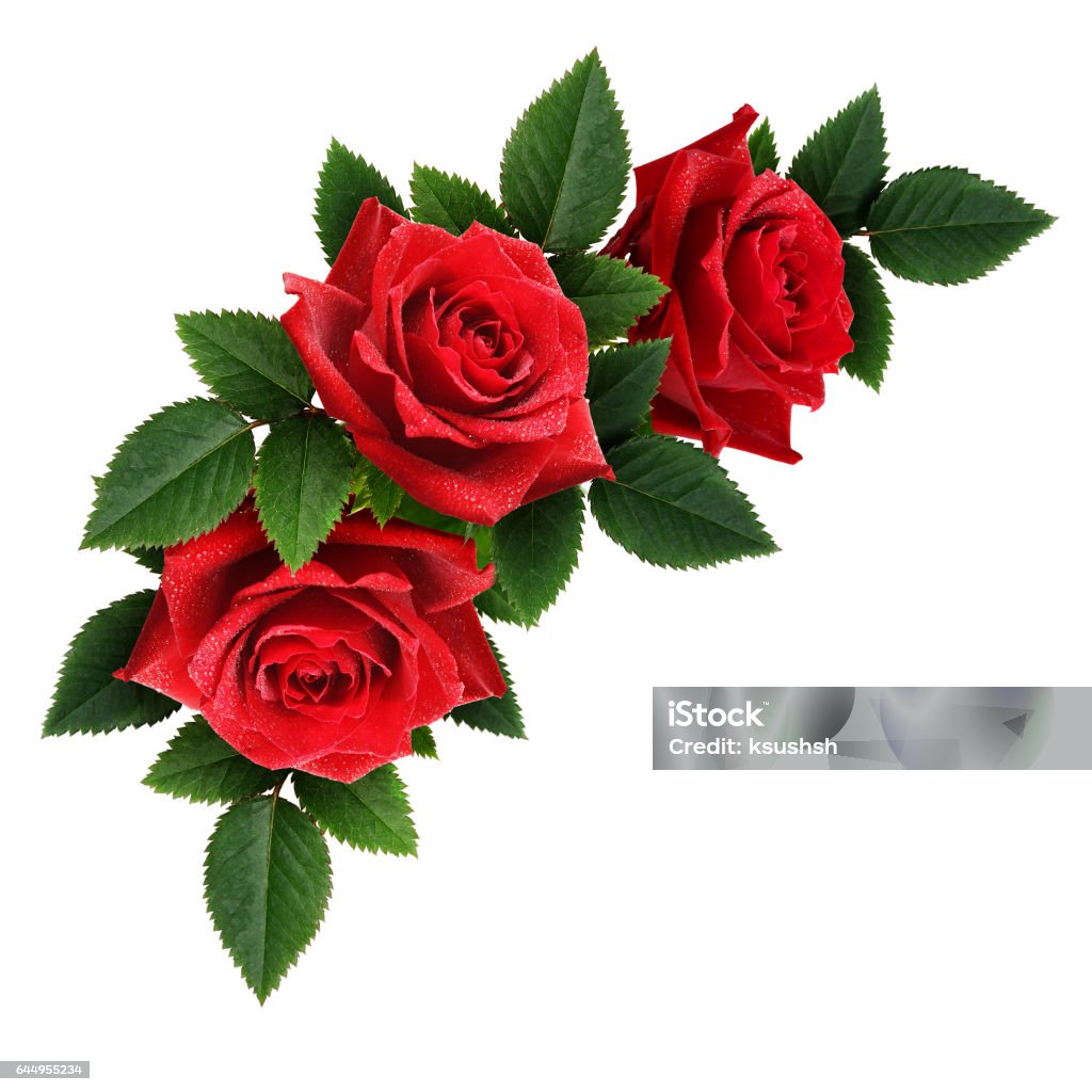 Foto de Arranjo De Canto De Flores Rosas Vermelhas e mais fotos de stock de  Rosa - Flor - Rosa - Flor, Canto, Decoração - iStock
