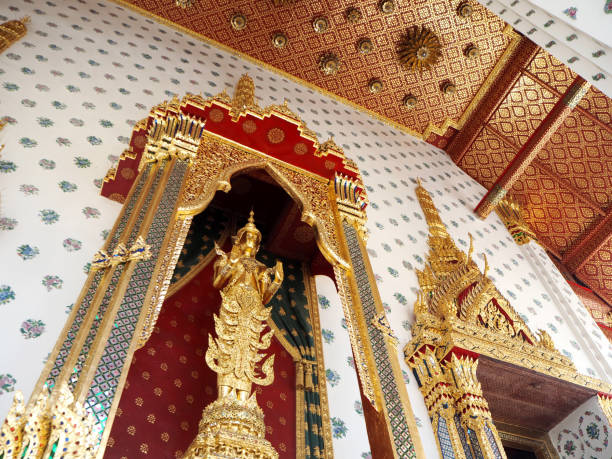istock Buddha in Wat Arun Rajwararam, Bangkok 644958812