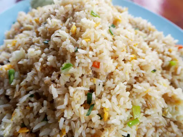 fried rice with crab, seafoods Thailand