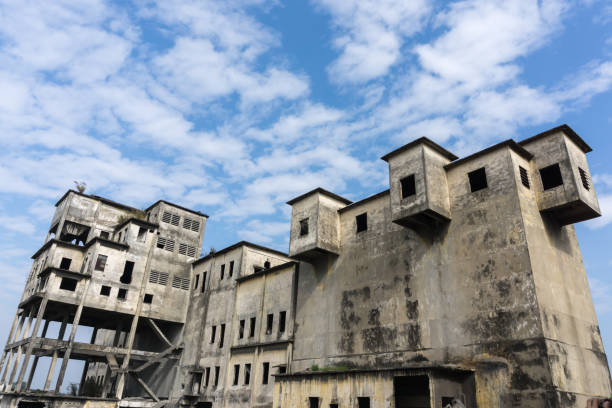 Old and abandoned factory.