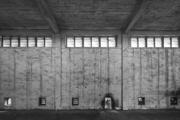Industrial buildings in decay