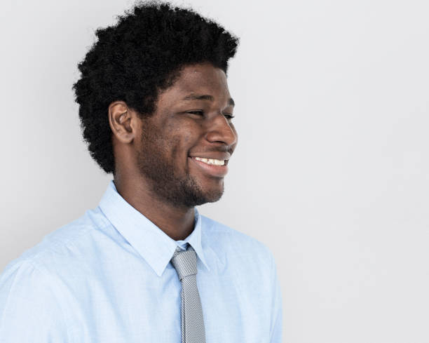 istock African Descent Man Smiling Side Concept 644991462