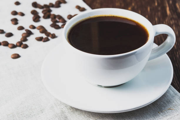 istock Coffee Cup and beans. Morning concept 645016582