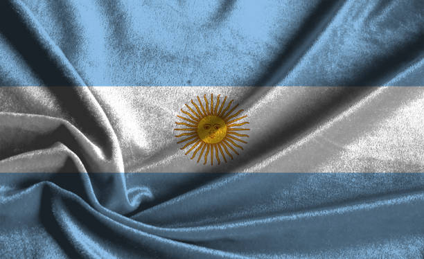 istock National flag of Argentina 645020194