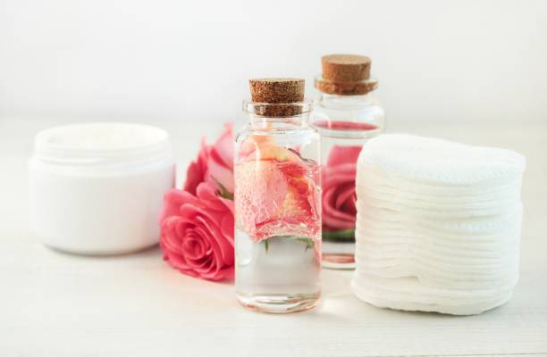 Facial rose extract facial lotion.