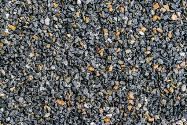 istock Gray gravel texture 645046116
