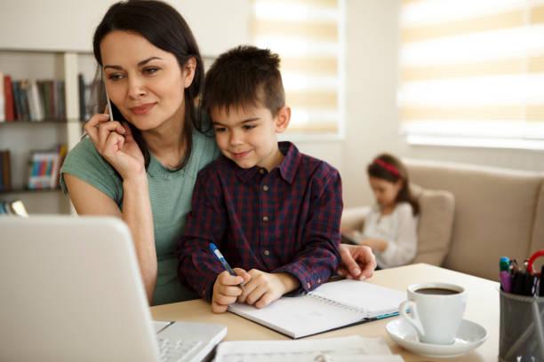 istock Moms Can Balance Work and Family 645056484