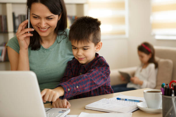 istock Moms Can Balance Work and Family 645056672