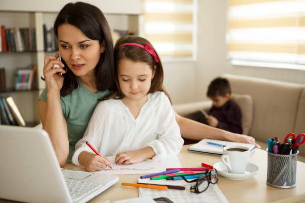 istock Moms Can Balance Work and Family 645056870