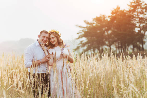 istock Happy woman with her husband 645064048