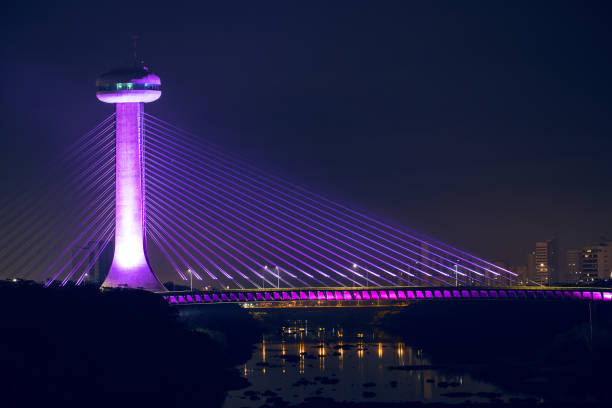 Bridge Estaiada in Teresina, Piaui State, Brazil