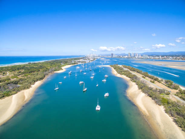 istock The Gold Coast Broadwater aerial image 645085310