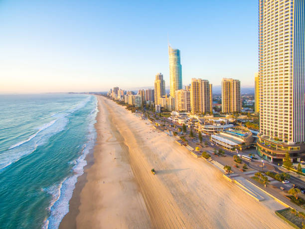 istock Surfers Paradise aerial image 645086230