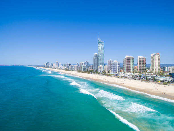 istock Surfers Paradise aerial image 645086242