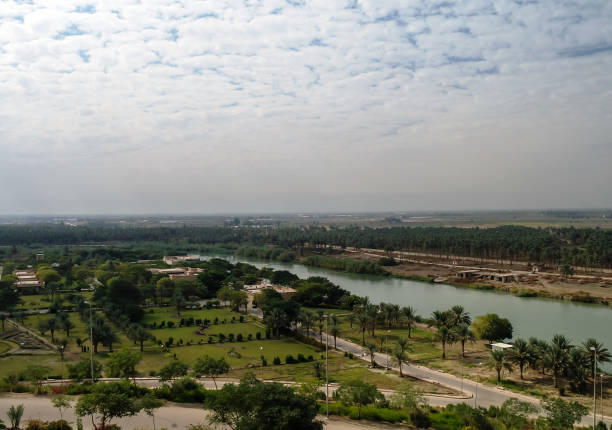 istock View Euphrates river from former Hussein palace, Hillah, Babyl Iraq 645089494