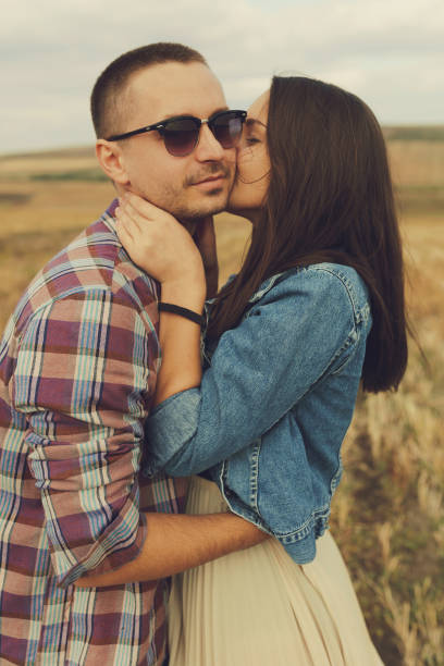 istock Romantic young couple in love 645092106