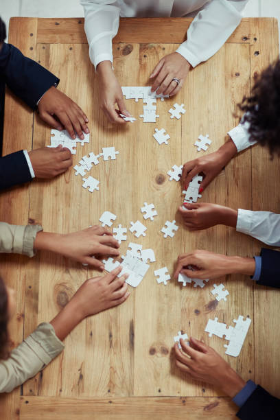 istock The bigger picture can only be seen with everyone's effort 645096140