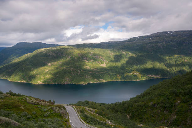 istock overview of the Sognefjord 645103046