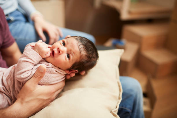 istock Millennial Parents moving to a new flat. 645124242
