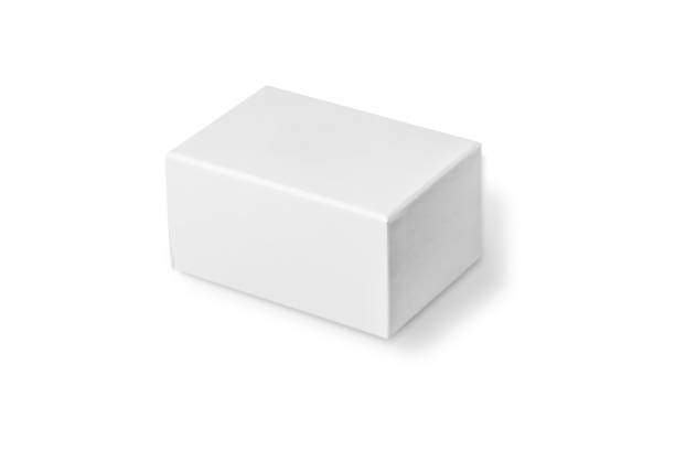 istock White cardboard box isolated on white background 645164758