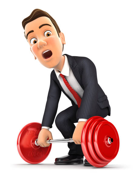 10,242 Weight Lifting Cartoon Stock Photos, Pictures & Royalty-Free Images  - iStock | Fitness