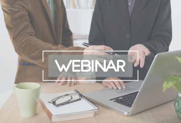 istock business people talking discussing concept webinar in workplace. 645169650