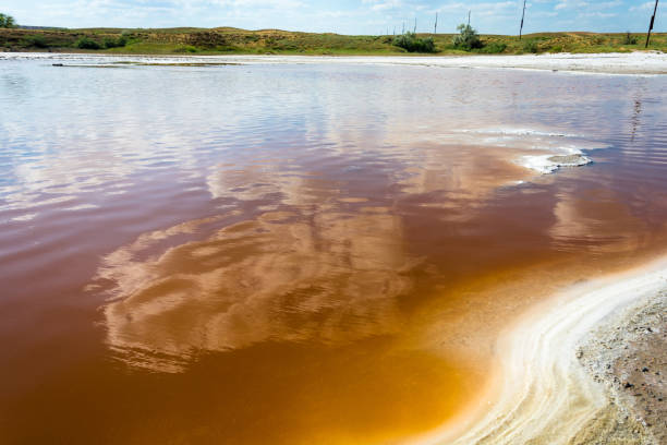 istock The salt lake Baskunchak. 645172264