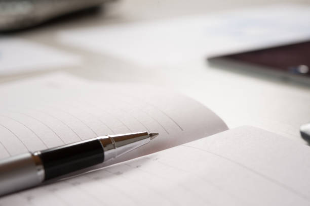 istock Pen on an agenda 645187658