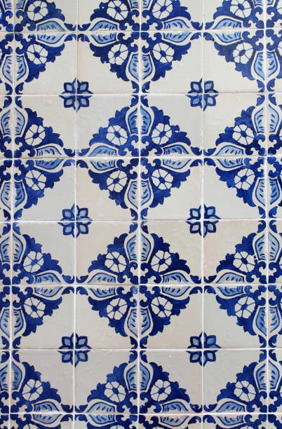 istock Old traditional Portuguese Azulejos 645196334