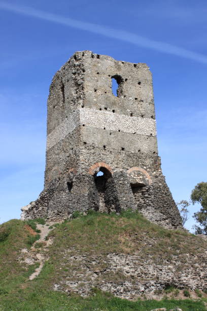 istock Tower on the Via Appia Antica in Rome 645199306