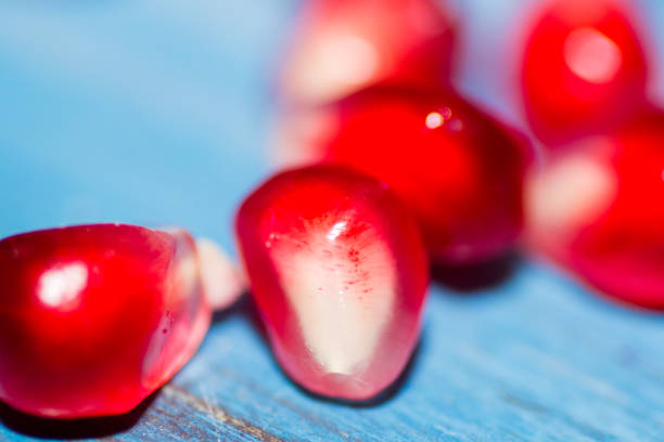 istock garnet closeup on wooden 645207102